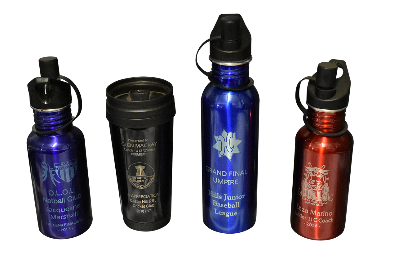 Promotional Giftware – Travel Mugs & Drink Bottles