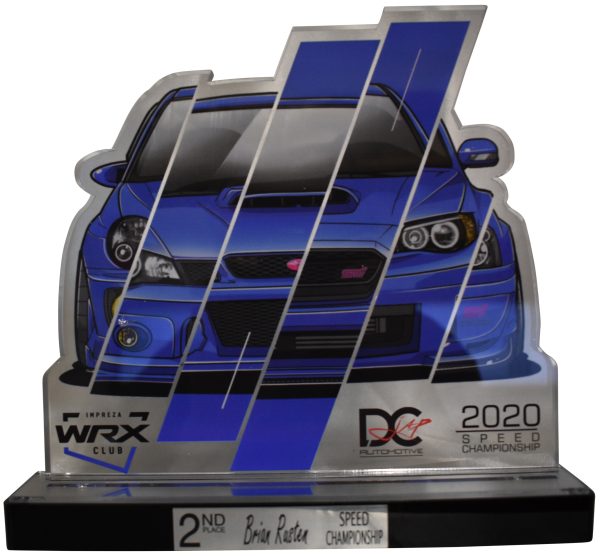 Custom - Acrylic WRX Car Club Award