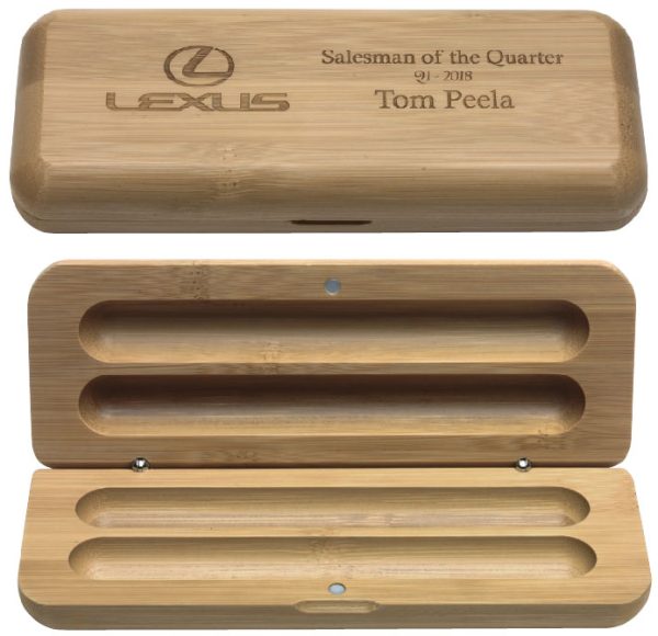 BAMBOO Double Pen Box