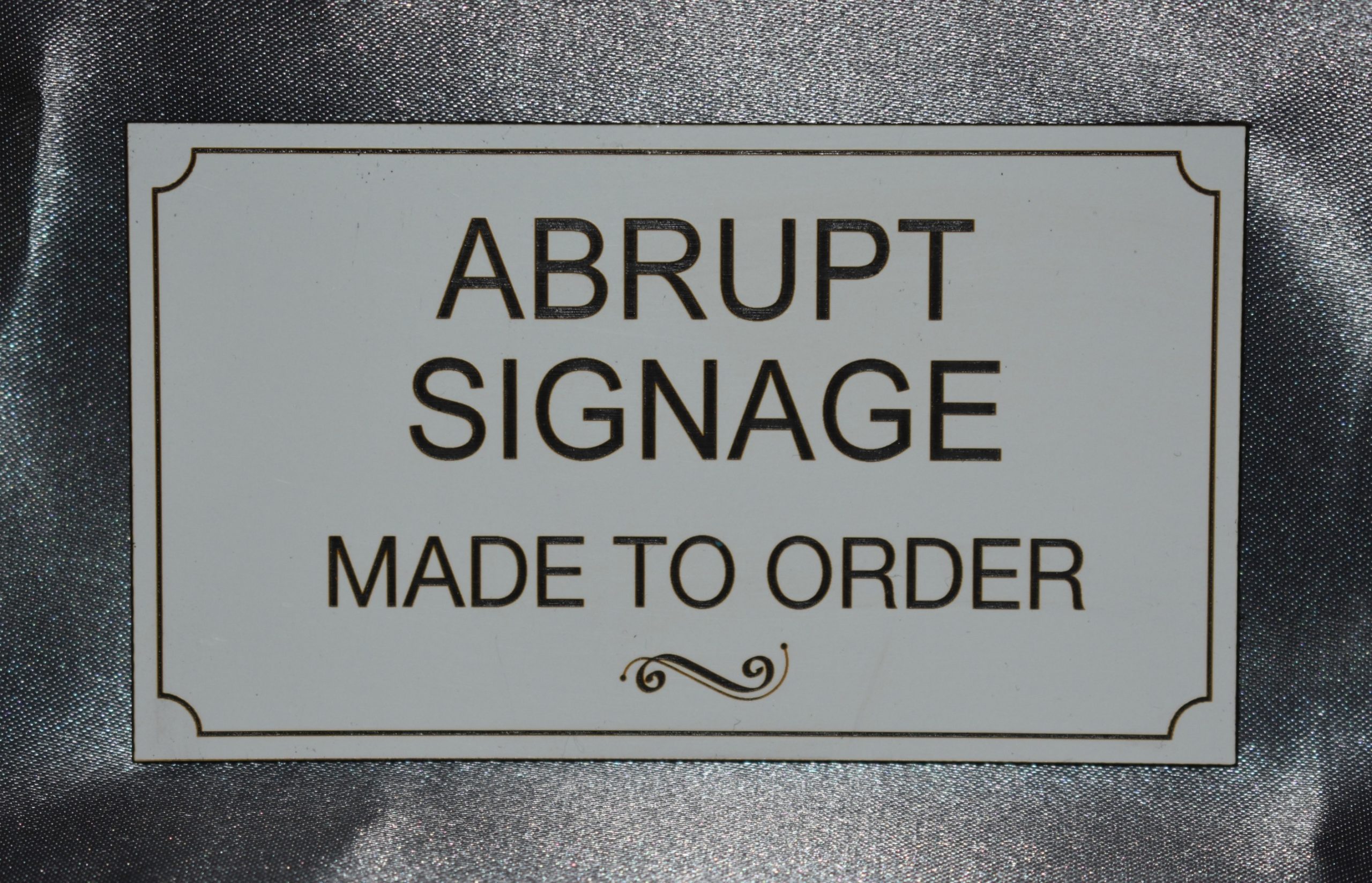 Signage
